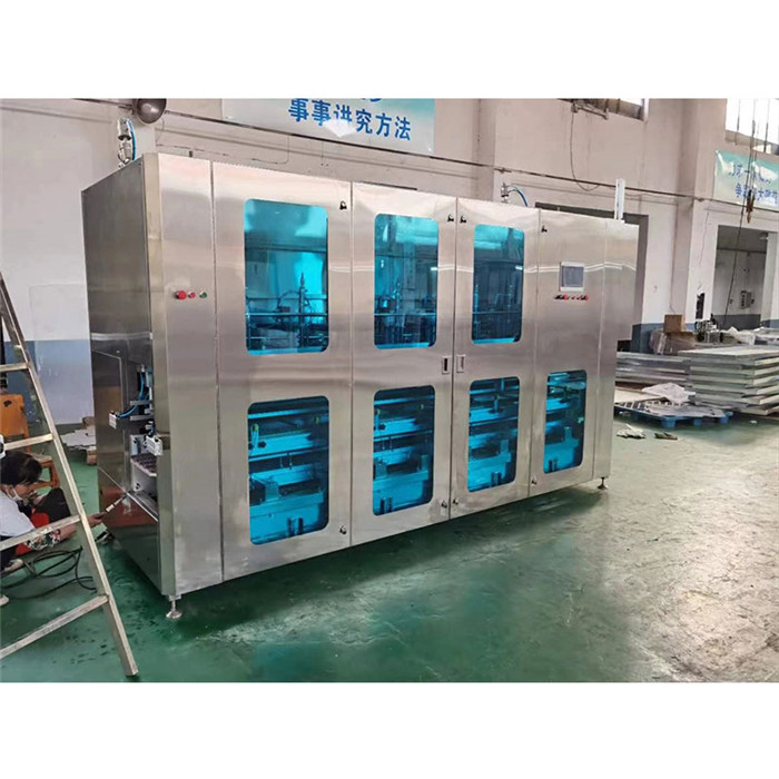 중국 경제 정확한 세탁 세제 포드 기계 액체 포드 세제 생산 기계